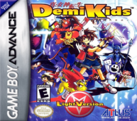 Demikids Light Version GameBoy Advance US box art